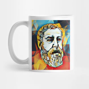 Hero of Alexandria Abstract Portrait | Hero of Alexandria Artwork 3 Mug